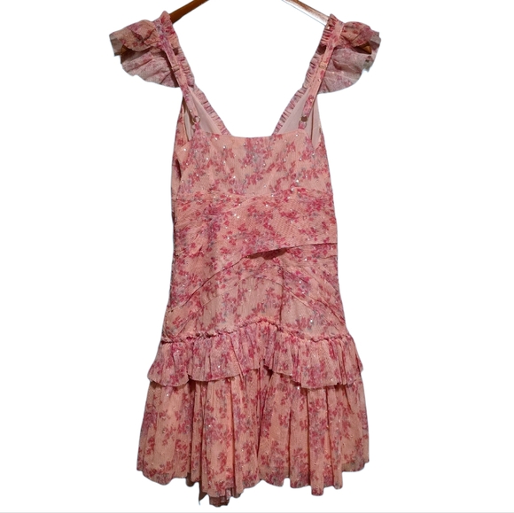 LoveShackFancy Roey Dress in Autumn Rose Size 6 - Picture 4 of 5